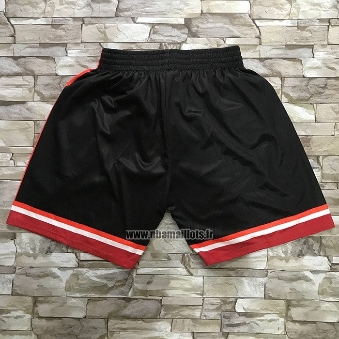 Short Miami Heat Mitchell & Ness Big Face Noir